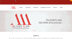 Desktop Screenshot of alamilaw.com